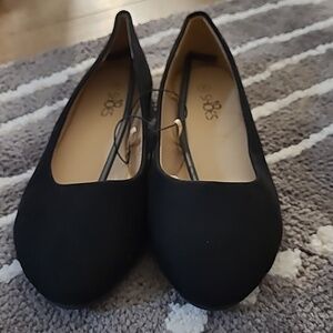 18 Shoes Size 7 Black Ballet Flats